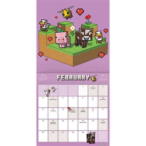 Minecraft Calendar